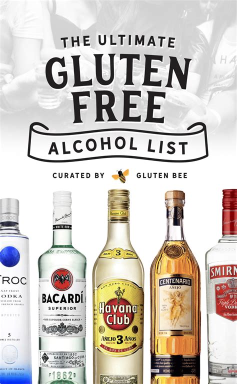 What alcohol can you drink gluten free